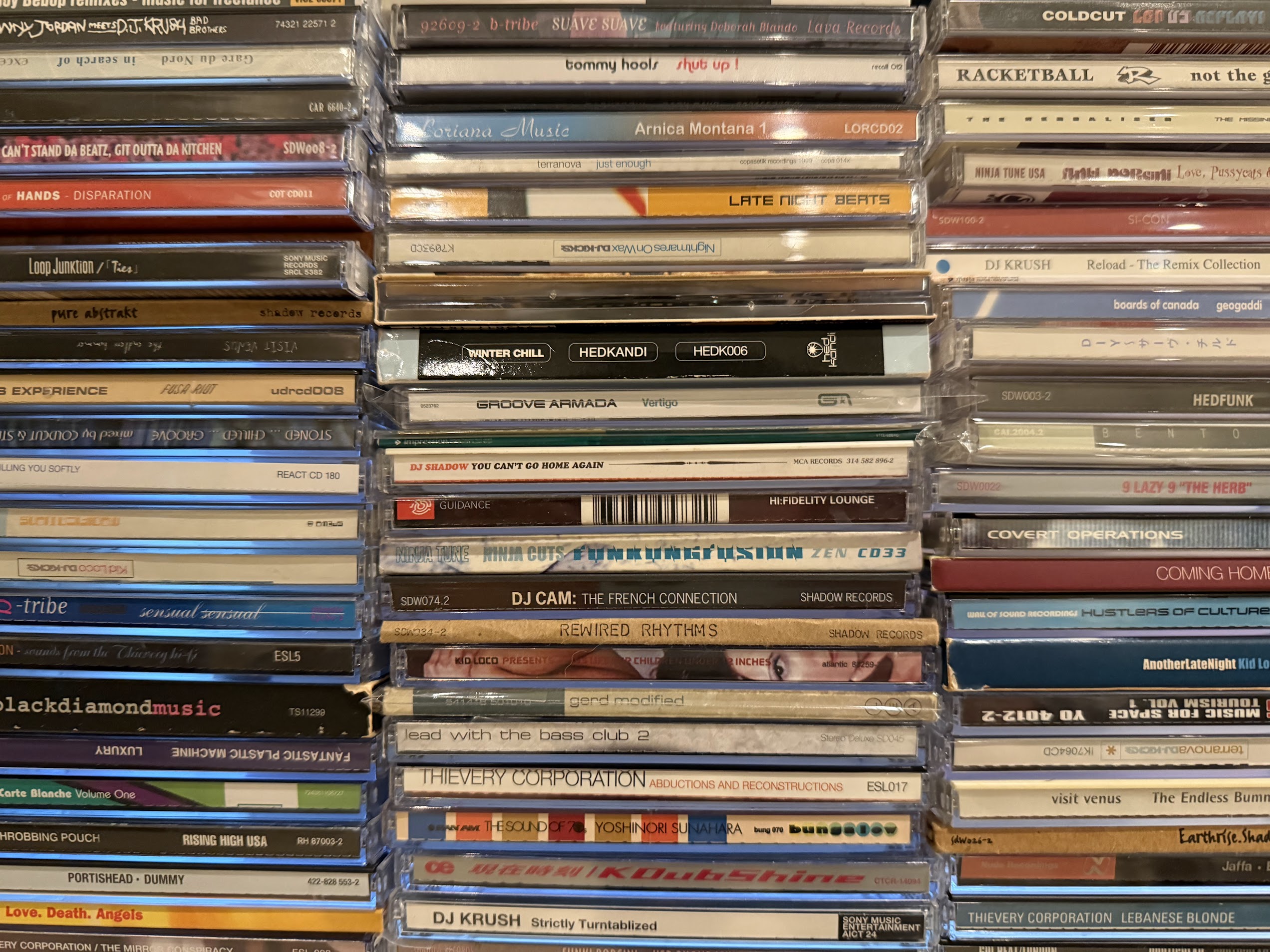 A fraction of the physical media behind the archive